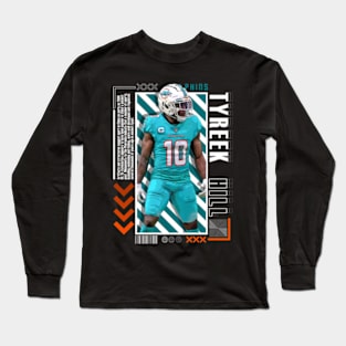 Tyreek Hill Paper Poster Version 10 Long Sleeve T-Shirt